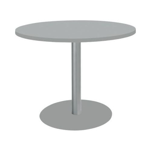 Schäfer Shop Select Tisch mit Tellerfuß, ø 1000 x H 717 mm, lichtgrau