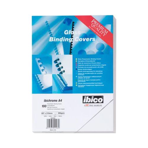 Einbanddeckel, Karton, 250 m², A4, weiß, 100 Kartons