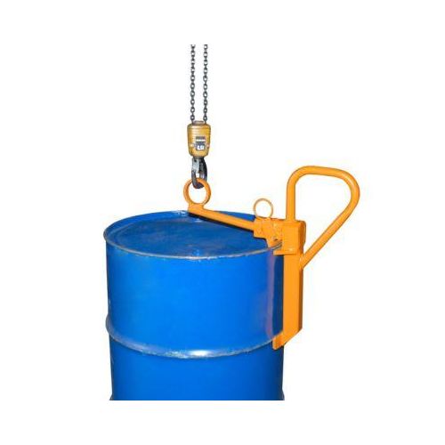 Fassklemme FKL, für 200 Liter Spundfässer, orange (RAL 2000)