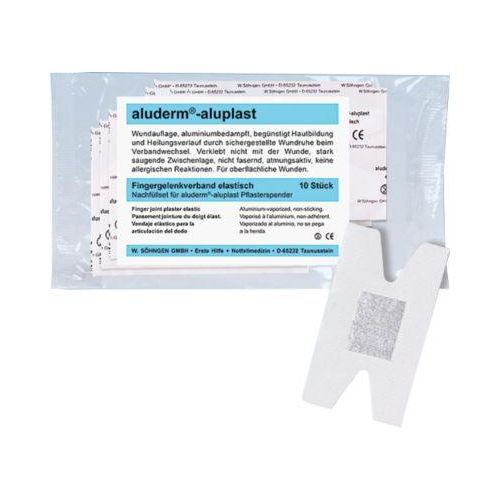 Nachfüllset Typ 5 für Pflasterspender aluderm®-aluplast, Fingergelenkverband, 10 Stück