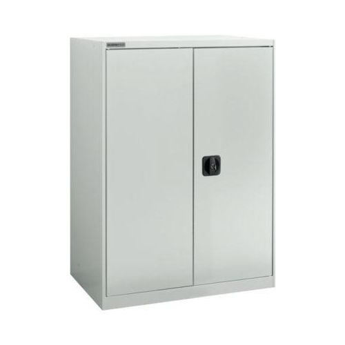 Flügeltürenschrank Schäfer Shop Select MS-i 12408, Stahlblech, B 800 x T 400 x H 1215 mm, 3 OH, Lichtgrau, bis 150 kg Image