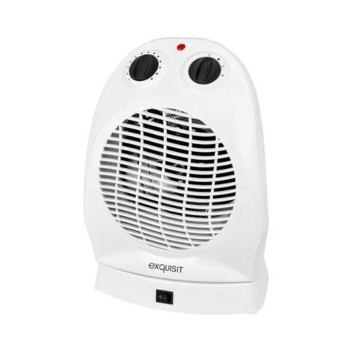 Heizlüfter exquisit HL 32027 we, 1000/2000 W, 2 Stufen, 90° Ozillation, Tragegriff, B 220 x T 180 x H 295 mm, weiß