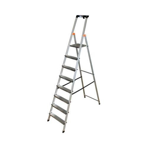 Stufenstehleiter Safety, 8 Stufen