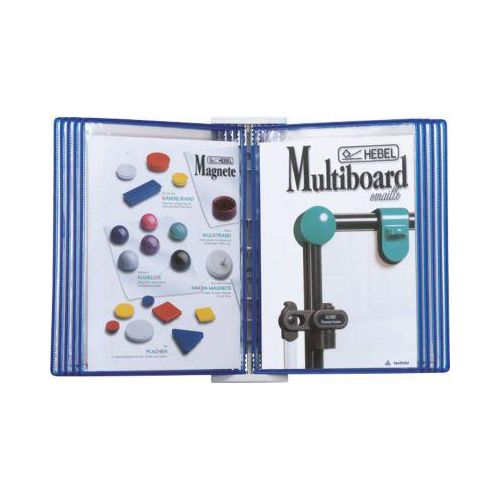 Spar-Set, Wandhalter, m. 10 blauen Tafeln