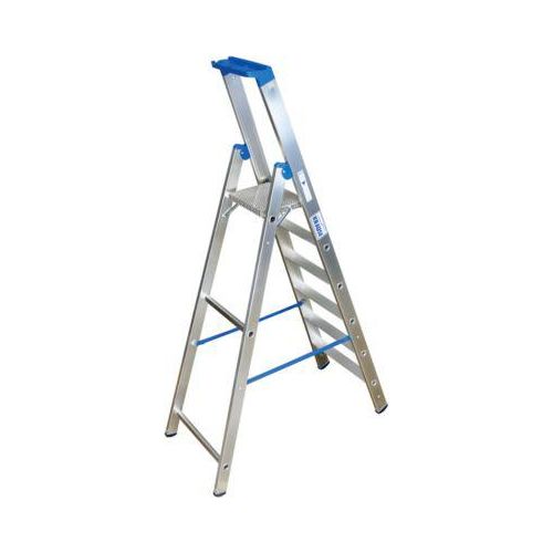 Alu-Stufenstehleiter, ohne Rollen, 6 Stufen