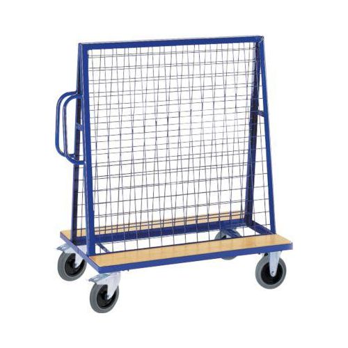 Werkstückwagen, 75/75/5 mm, 1200 x 800 mm, Tragfähigkeit 500 Kg