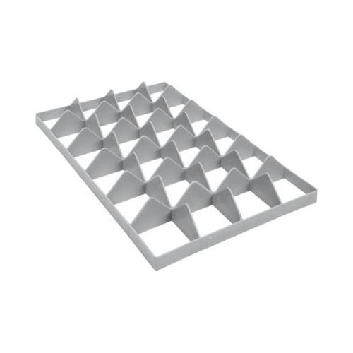 Fachwerkeinsatz FW 1192-1 unten, PE-HD, grau