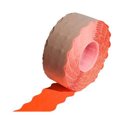 Etiketten, für Preisauszeichner, gelb-orange, 10 Rollen