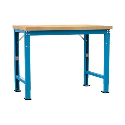 Manuflex Werkbank Profi Spezial, Tischplatte Multiplex, 1250 x 700 mm, lichtblick