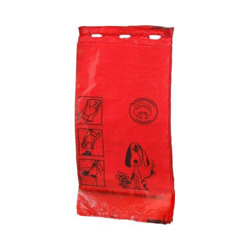 Hundekotbeutel, rot, 1000 Stück