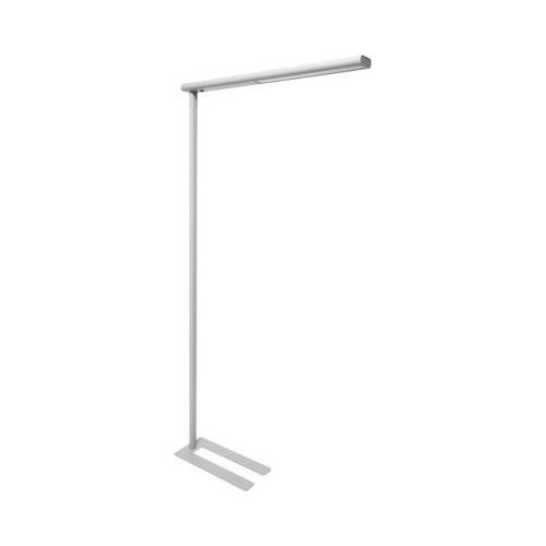 LED-Stehleuchte MAULjet, direktes/indirektes Licht, Leistung 51 W, 2617/3218 lm, weißaluminium RAL 9006