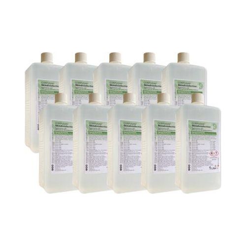 Hautdesinfektionsmittel CORPUSAN® Skindisinfection, bakterizid, levurozid, begrenzt viruzid, farblos, 10 x 1 Liter