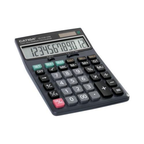 Tischrechner CD-2729-12TM, 12-stelliges Display, viele kaufmännische Funktionen