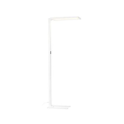 LED-Stehleuchte SLV Worklight, Touch-Dimmer, 7600 Lumen, 79 W, 200-240 V, PIR-Sensor, festverbaute LEDs, L 692 x B 310 x H 1950 mm, weiß
