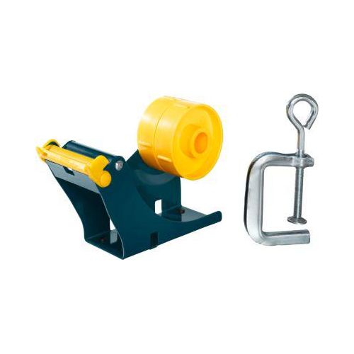 Klebeband-Tischabroller Duo, mit Schraubzwinge, L 175 x B 67 x H 130 mm, Metall