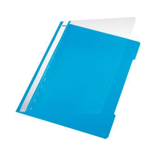 LEITZ® Schnellhefter 4191, DIN A4, PVC, 25 Stück, hellblau