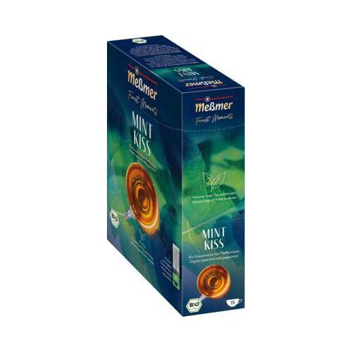 Messmer Finest Mint Kiss, Pfefferminztee, Teebeutel, 15 Stück
