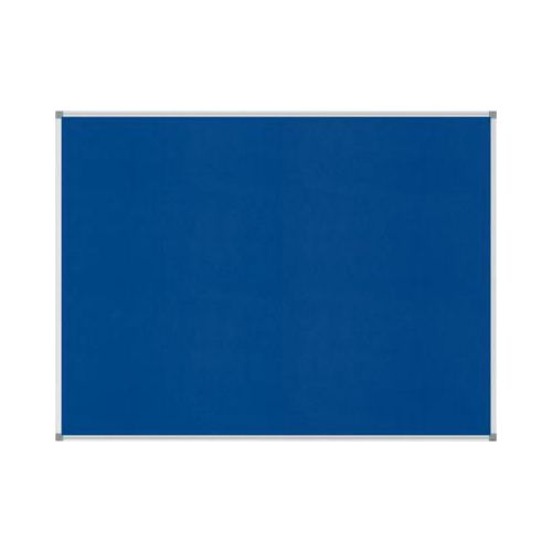 MAULstandard Pinboard, Textil, 900 x 1200 mm, blau