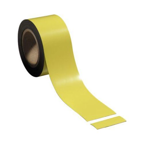 Magnetband, gelb, 70 x 10000 mm
