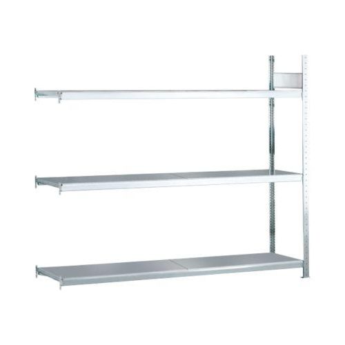 Weitspannregal Anbauregal WS2000 - H2000 x B2000 x T500 mm, 3 Ebenen, Stahl