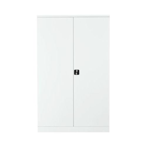 Stahlschrank, H 1950 x B 1200 x T 420 mm, weiß 9016