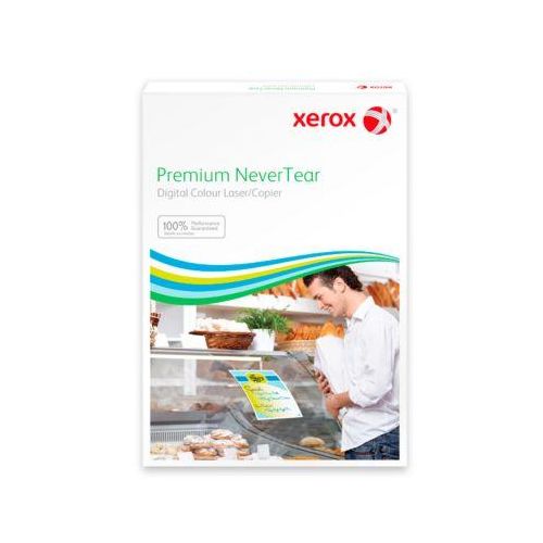 Xerox Premium NeverTear Selbstklebefolie, 53 µm, glänzend glasklar, ablösbar, A4-Format, 50 Blatt
