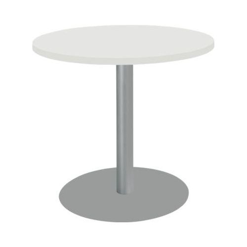 Schäfer Shop Select Tisch mit Tellerfuß, ø 800 x H 717 mm, weiß