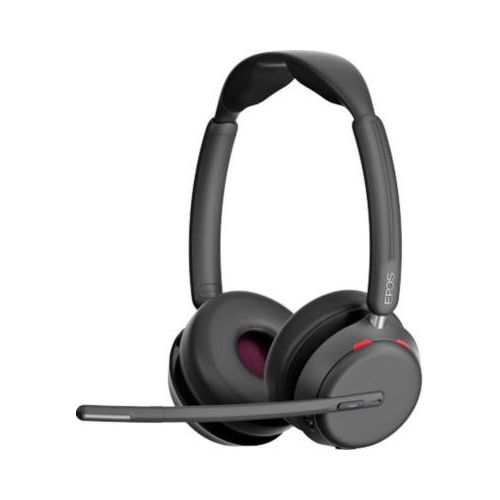 Bluetooth Headset EPOS IMPACT 1060T, binaural, zertifiziert für Microsoft Teams®, 30 m Reichweite, schwarz