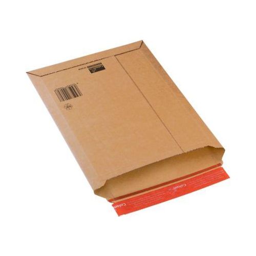 Versandtaschen ColomPac, Wellpappe, haftklebend, 20 Stück, B 250 x H 360 mm, braun