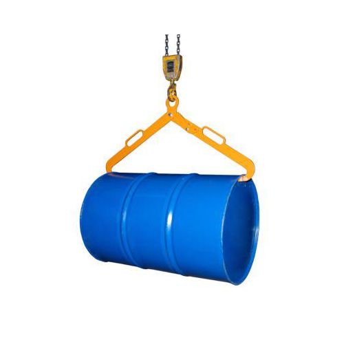Scherengreifer LG, für 200 Liter Spundfässer, orange (RAL 2000)