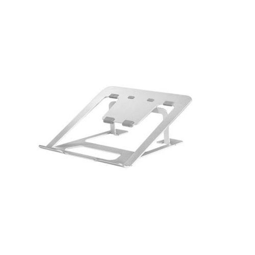 Laptop Ständer Neomounts by NewStar NSLS085SILVER, für Laptops 10-17″ & bis 5 kg, 6-stufig manuell höhenverstellbar, zusammenklappbar, silber