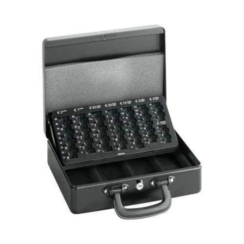 MAUL Geldzählkassette 56214, mit Euro-Einsatz, B 300 x T 240 x H 93 mm