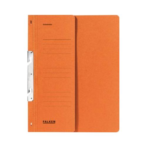 FALKEN Einhakhefter, DIN A4, halber Deckel, 1 Stück, orange