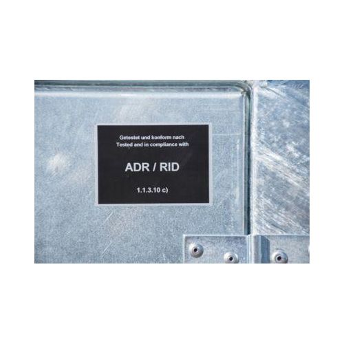 Leuchtstoffröhrenbox BAUER SL-D 200, Stahlblech, unterfahrbar, abschließbar, Tür/Deckel verzinkt, B 2100 x T 770 x H 975 mm, orange