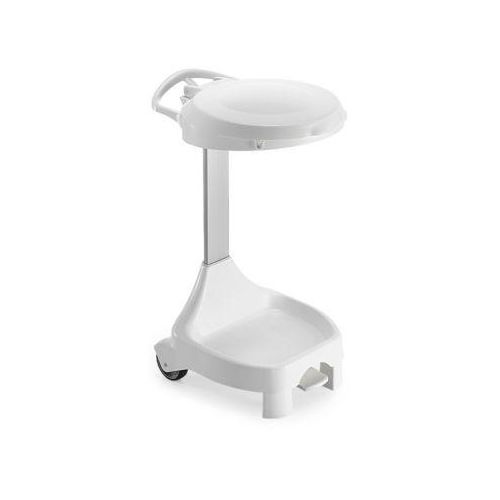 Abfallsammler 120 L HACCP, weiß