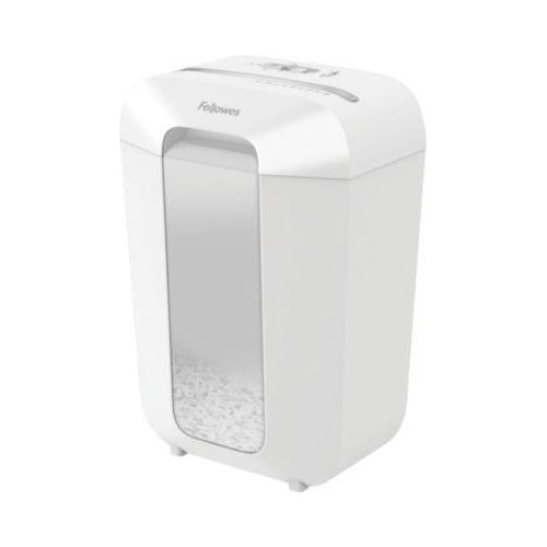 Partikel Aktenvernichter Fellowes Powershred® LX70, Auffangbehälter, P-4, Partikelschnitt, weiß