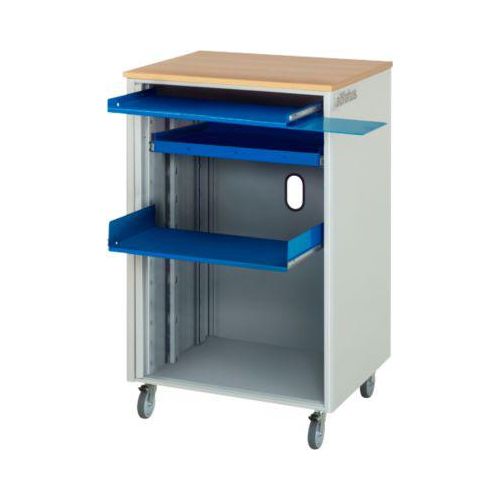 Computer-Station adlatus Typ 2000, B 720 x T 660 x H 1100 mm, fahrbar