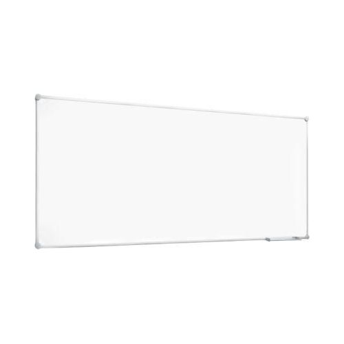 Whiteboard 2000 MAULpro, weiß kunststoffbeschichtet, Rahmen alusilber, 1800 x 900 mm
