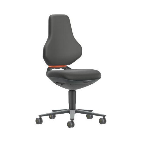 TEXON 2 ESD-Drehstuhl für sensible Elektronikbereiche, Stoff schwarz, mit Rollen