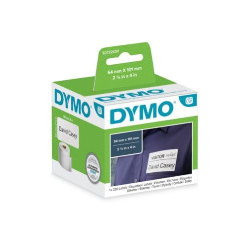 DYMO LabelWriter Versand-/Namens-Etiketten, permanent, 101 x 54 mm, 220 Stück