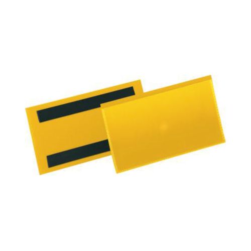 Etiketten- und Kennzeichnungstaschen B 150 x H 67 mm, 50 Stück, gelb