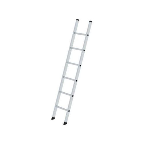 Munk® Sprossen-Anlegeleiter, Aluminium, Traglast 150 kg, Sprossenabstand 280 mm, B 350 mm, 6 Sprossen