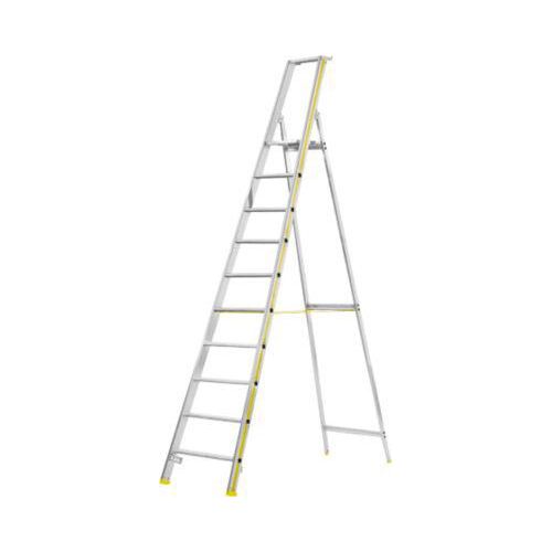 MEHRSI®-Stufenstehleiter, 10 Stufen