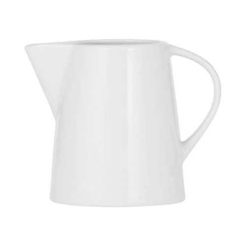 Milchkännchen, rund, Volumen 200 ml, spülmaschinenfest Ø 59 x H 90 mm, Porzellan, weiß