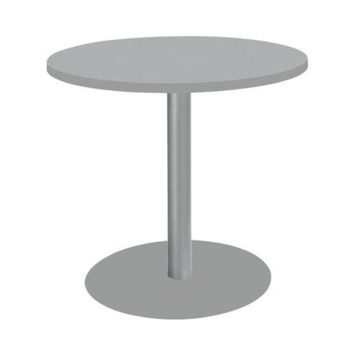 Schäfer Shop Select Tisch mit Tellerfuß, ø 800 x H 717 mm, lichtgrau