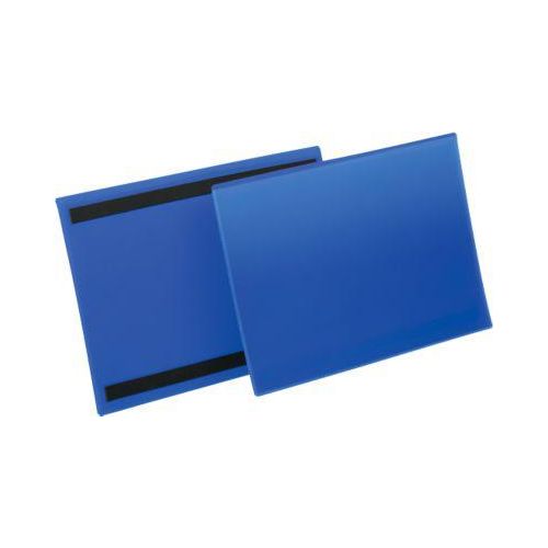 Etiketten- und Kennzeichnungstaschen B 297 x 210 mm (A4 quer), 50 Stück, blau