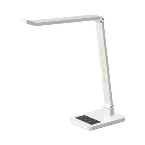 Hansa Tide LED-Tischlampe, Farbtemperatur einstellbar, Memory-Funktion, metallicgrau/weiß