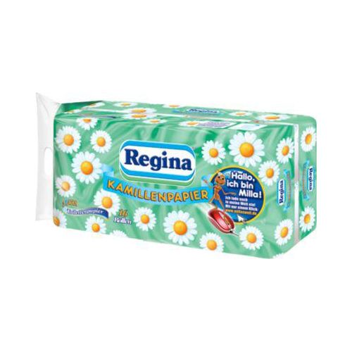 Toilettenpapier Regina, 150 Blatt je Rolle, 3-lagig, 16 Rollen