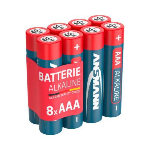 Ansmann Alkaline-Batterien Micro AAA, 8 Stück