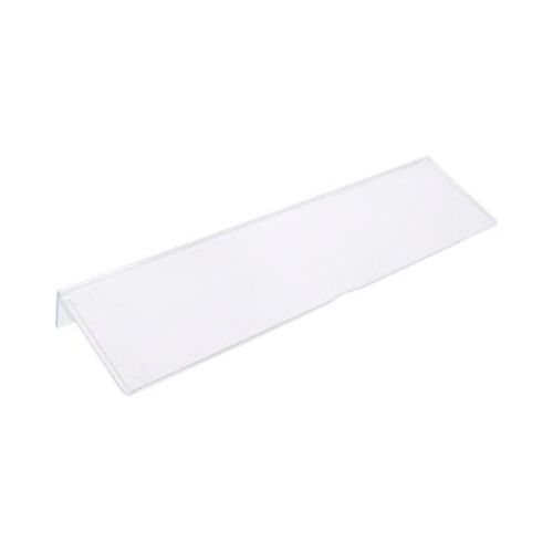 Etiketten für Schubladenbox TRESTON BiOX 3020, 4020 & 5020, inklusive Schutzschildern, Biokunststoff, transparent, 15 Stück